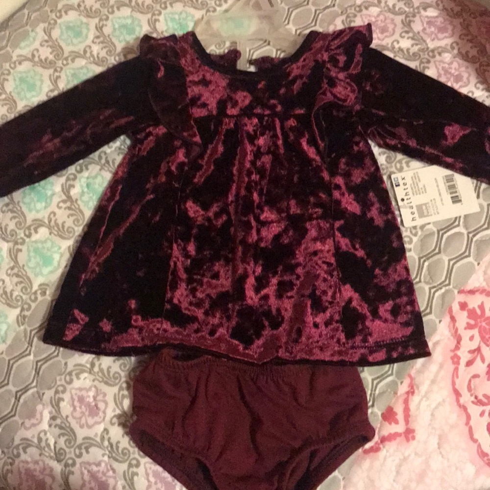 Band new newborn dress